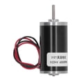 thumbnail image 2 of Moteur DC 24V, Sortie Stable Vitesse Réglable Moteur Permanent Haute Torsion CW et CCW pour Jouets Intelligents 6000RPM, 2 of 8