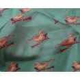 thumbnail image 4 of oneOone Silk Tabby Fabric Branch & Bird Block Print Fabric By Yard 42 Inch Wide, 4 of 4