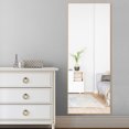 thumbnail image 2 of NeuType Full Length Floor Mirror Rectangular Gold 59"x19", 2 of 6