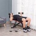thumbnail image 2 of Soozier Banc d'Entraînement Réglable avec Extension de Jambe et Coussinet Preacher, 2 of 10