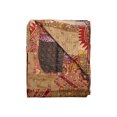 thumbnail image 1 of KANTHA SILK THROW BLANKET 50"X70", 1 of 1