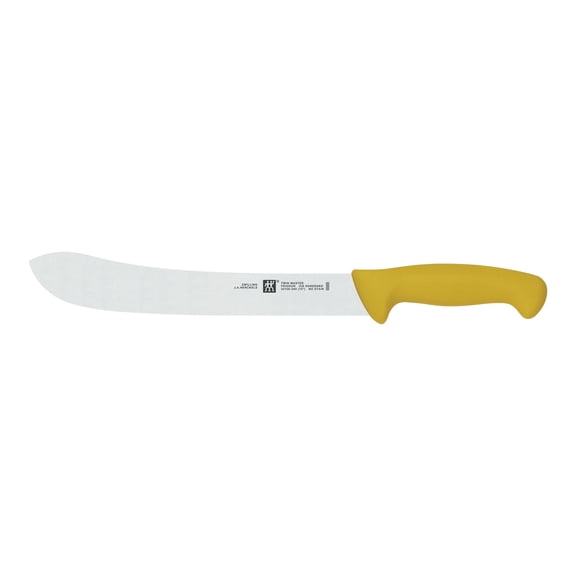 ZWILLING TWIN Master Couteau de Boucher de 10 Pouces, Jaune