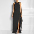 thumbnail image 1 of CHOK Robe de Soirée pour Femmes Formelle Maxi Cape Fendue Longue Robe Grande Taille Longueur au Sol Robe Maxi de Fête Élégante Chic (X-Grand Rouge), 1 of 5