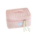 thumbnail image 2 of Ovzne Indoor Storage Box Storage Bag Portable Makeup Bag With Large Storage Capacity, Exquisite And High-End Travel Storage Box, Wash Bag Visual Storage Bag On Clearance, 2 of 3