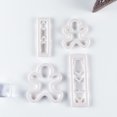 thumbnail image 4 of 4 Pieces Biscuit Shape Die Mold Cake Candy Pieces Xmas Pattern Embossing Slicer Christmas Festival DIY Crafts Pressing Bar Wedding Kitchen Decorating Tools, 4 of 9
