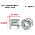 thumbnail image 3 of Mosiee Furniture Cam Lock Nut For Cabinets Closets And More Secure Connection, 3 of 7
