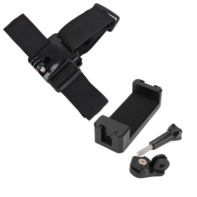 Support de Tête de Téléphone, Support de Sangle de Tête Noir Support de Bandeau Conçu pour la Précision