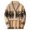 Kaki, variante sur Vestes pour Hommes Mode, Chandails pour Hommes Mode, Chandail Tricoté Épais d'Hiver pour Hommes Cardigan à Revers en Grosse Maille, Chandails pour Hommes Mode, Chandail Cardigan pour Hommes