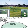 thumbnail image 2 of SSN 1196788 Outfield Fencing Rouleau de 150 Pi, Vert Foncé, 2 of 3
