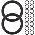thumbnail image 1 of 100pcs Rubber O Rings O Ring Sealing Gaskets Guitar Knob Accessories Guitar Parts, 1 of 8