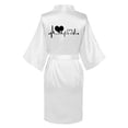 thumbnail image 3 of FAIWAD Womens Long Sleeve Robes Graphic Printed Bathrobe Lightweight Long Cardigan Robes with Belt, 3 of 3