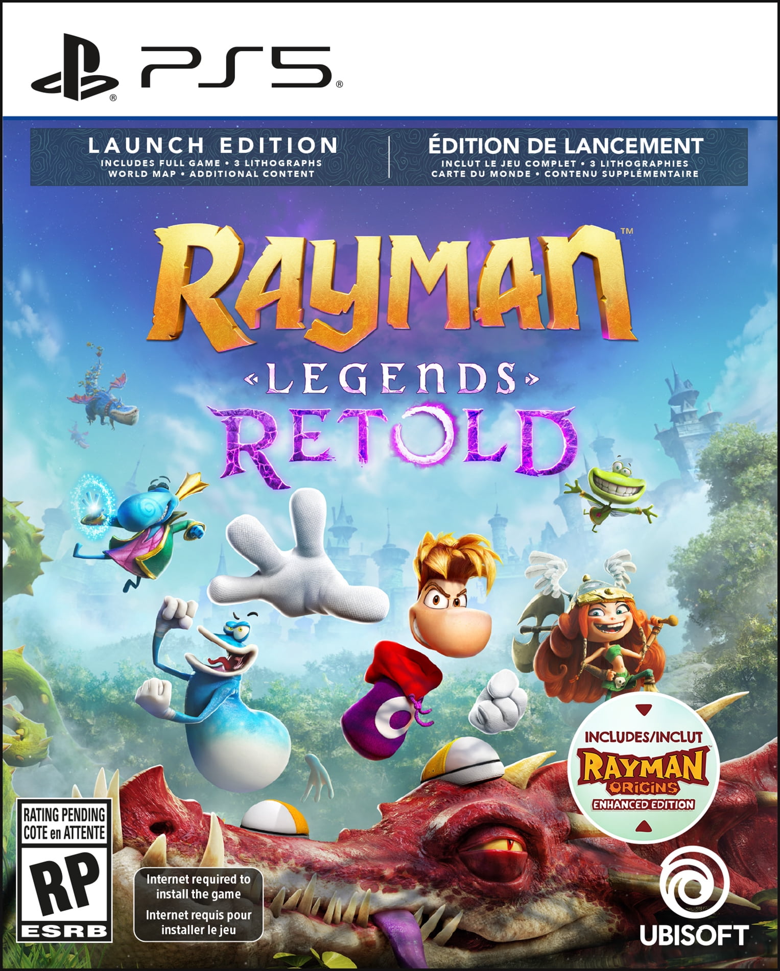 Jeu vidéo Rayman Legends Retold - Launch Edition pour (PlayStation 5)
