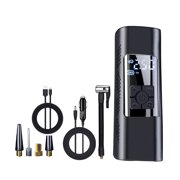 Riwcyla Smart Air Pump Portable Car Air Compressor Tire Inflator Air Pump for Car Bike Tires Electric Tire Inflator Tire Pump for Car Bike Motorcycle Ball WireWireless