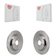 thumbnail image 1 of CMX Rear Disc Brake Rotors Pair for Car 2021-2023 Ford Mustang Mach-E K8-102508, 1 of 8