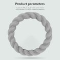 thumbnail image 3 of TIMIFIS Steering Wheel Covers Car Steering Wheel Cover with Soft Warm Non-Slip Car Decoration Car Wheel Protector Universal Fits 14-15 Inches Car Accessories, 3 of 7