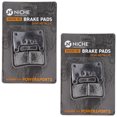 thumbnail image 3 of Niche Complete Semi-Metallic Brake Pad Set for Suzuki Boulevard Motorcycle MK1002569, 3 of 8