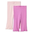 thumbnail image 1 of George Baby Girls' Flare Legging 2-Pack, 1 of 2