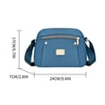 thumbnail image 3 of zanvin Holiday Gift, Storage Trunks & Bag ,New One Shoulder Crossbody Bag Large Capacity Multi Compartment Women's Bag, 3 of 3