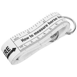 Horse Tape Measure Farm Measuring Tape for Horse Livestock Measure Tape Reusable Tape Measure