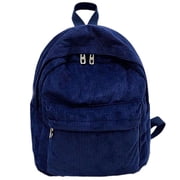 Girls School Backpack Causal Canvas Stripe Backpack Cute Teen Backpacks For Girls School Bag