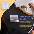 thumbnail image 4 of 10Pcs Double-sided Adhesive Wall Hooks Seamless Hook for Bathroom Kitchen Sockets, 4 of 10
