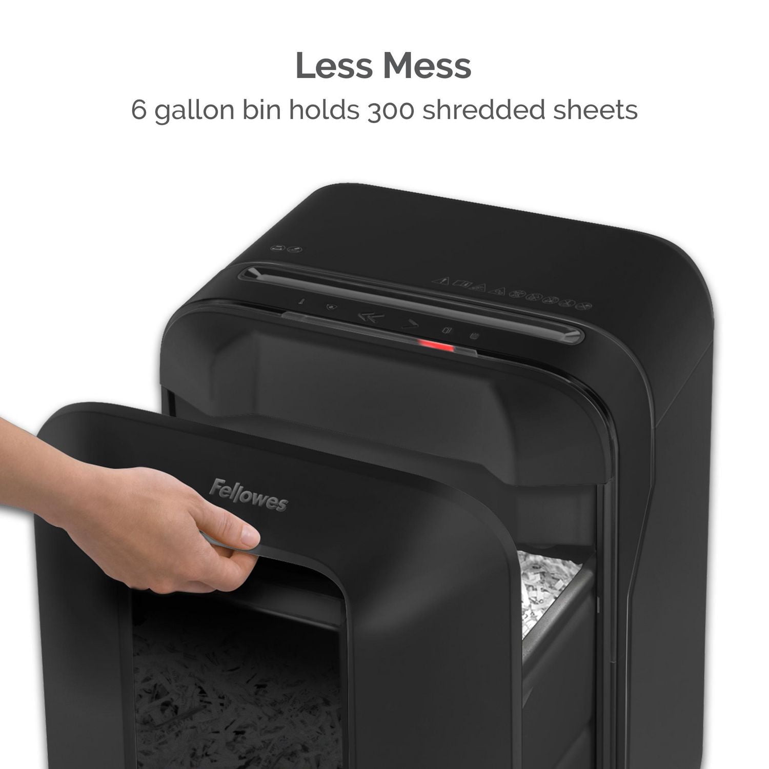 Fellowes® Powershred® LX170 Cross-Cut Shredder