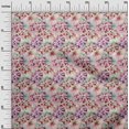 thumbnail image 3 of oneOone Velvet Sea Green Fabric Floral Sewing Craft Projects Fabric Prints By Yard 58 Inch Wide-FK, 3 of 4