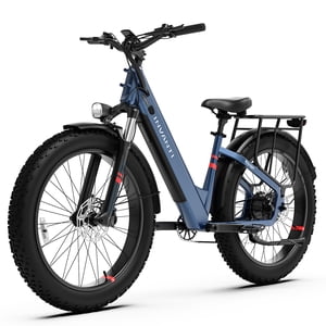 Vélo électrique pour adultes, 26" x 4” Vélo électrique à pneus gras, 1500W Moteur de pointe 50 Des kilomètres. 48V 15.6Ah Batterie amovible & 7 Vélo de montagne électrique avec rack arrière, UL2849