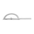 thumbnail image 2 of Stainless Steel Protractor Stainless Steel Angle Finder 0-180 Degree Stainless Steel Protractor Goniometer Angle Finder Gauge 15cm Ruler 120 X 150mm, 2 of 8