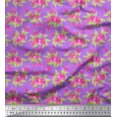 thumbnail image 1 of Soimoi polyester Crepe Fabric Geometric Design,Leaves & Floral Artistic Fabric Prints By Yard 52 Inch Wide, 1 of 1