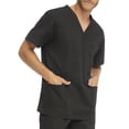 thumbnail image 4 of Scrubstar Men's Core Essentials V-Neck Scrub Top, 4 of 5