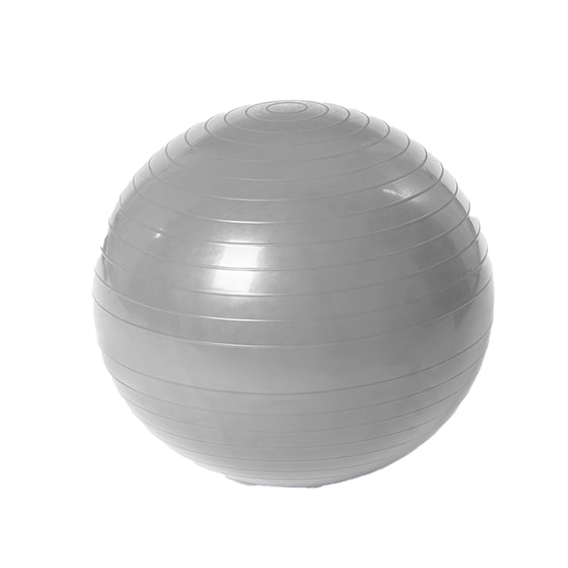 Exercise Ball - Bender Ball for Stability, Barre, Pilates, Yoga, Balance, Core Training, Stretching and Physical Therapy,grey