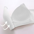 thumbnail image 4 of Timegard Wireless Bras for Women 2pc Ruched Full Support Adjustable Strap Comfy Daily Seniors Bras, 4 of 7