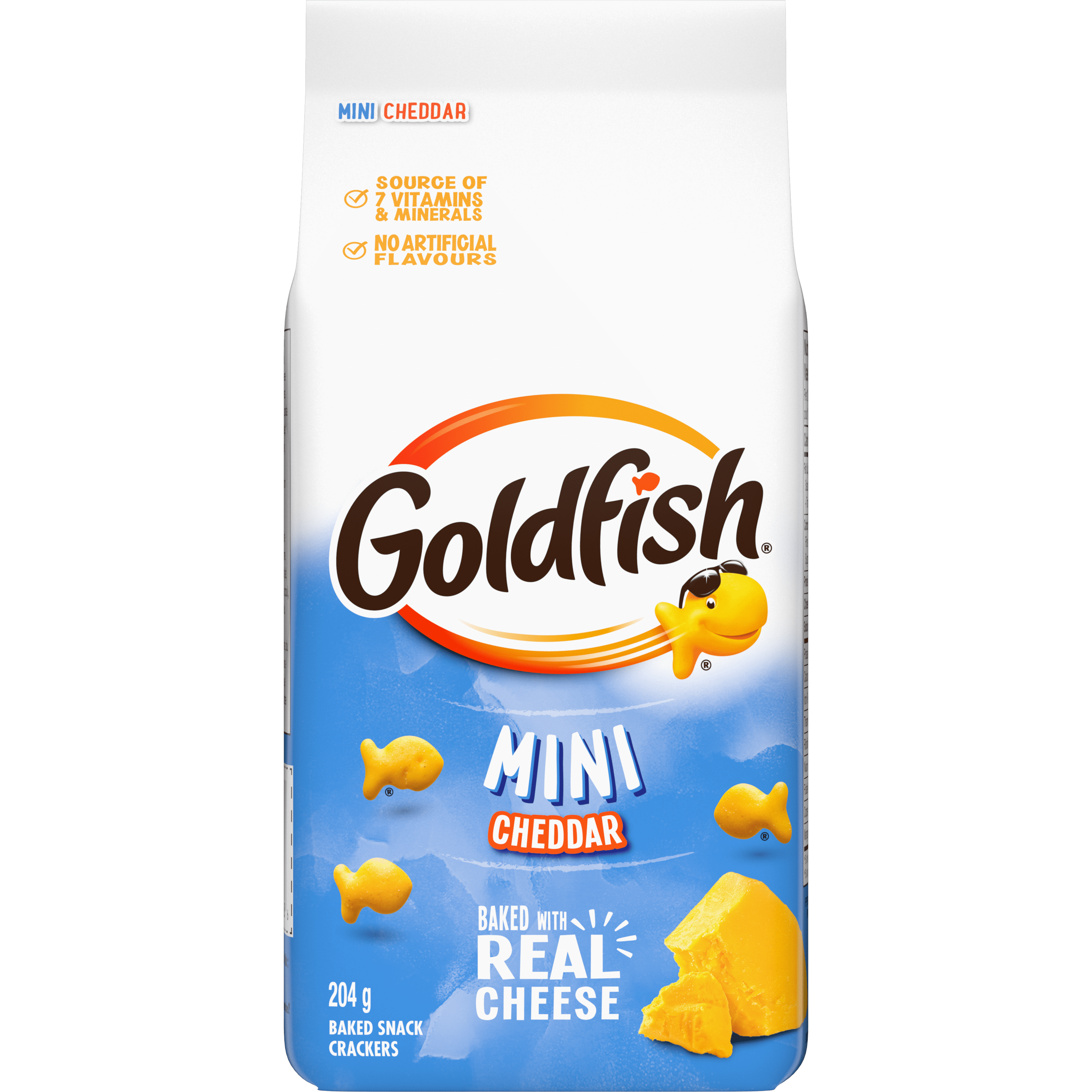 Goldfish® Mini Cheddar Crackers (204g Bag)