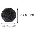thumbnail image 2 of SHOWERORO 900 Pcs Tampons Adhésifs pour Montage Autocollants Ronds en Nylon Noir pour Usage Extérieur, 2 of 6
