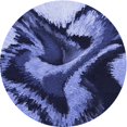 thumbnail image 1 of Ahgly Tapis Rond Lavable en Machine Intérieur Transitionnel Bleu Ciel, 3 Pieds Rond, 1 of 7