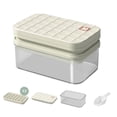 thumbnail image 2 of Ice Ball Mold,Ice Block Mold Ice Block Tray, 28 Press-Type Ice Trays, Homemade Ice Ball Chilly Ice Block Molds, Easy Press Out Pattern Flexible Ice Block Molds, Suitable for Freezers, Easy, 2 of 9