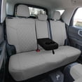thumbnail image 4 of For 2021-2024 Ford Bronco Sport FH Group Neoprene Custom Fit Seat Covers Water Resistant Solid Gray - Rear Set, 4 of 9