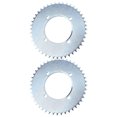 thumbnail image 1 of 44t Sprocket Chain Sprocket Replacement Dirt Bike Sprocket Atv Accessory Pair Of T8F 44T 2.1in Rear Chain Sprocket For 43cc 49cc Mini Pocket Dirt Bike Gas Scooter ATV, 1 of 8