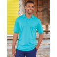 thumbnail image 4 of Jerzees T-Shirt de Sport en Jersey à Manches Courtes pour Hommes SpotShield, 3X, Rouge Vif, 4 of 7