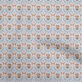 thumbnail image 1 of oneOone Rayon Blue2 Fabric Floral Sewing Material Print Fabric By The Yard 56 Inch Wide, 1 of 4
