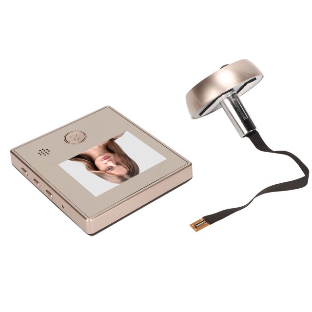 Visuel Intelligent, 2 Lumières Infrarouges Visionneuse de Porte Numérique Résolution 720P Détection de Mouvement PIR pour la Maison pour les Hôtels