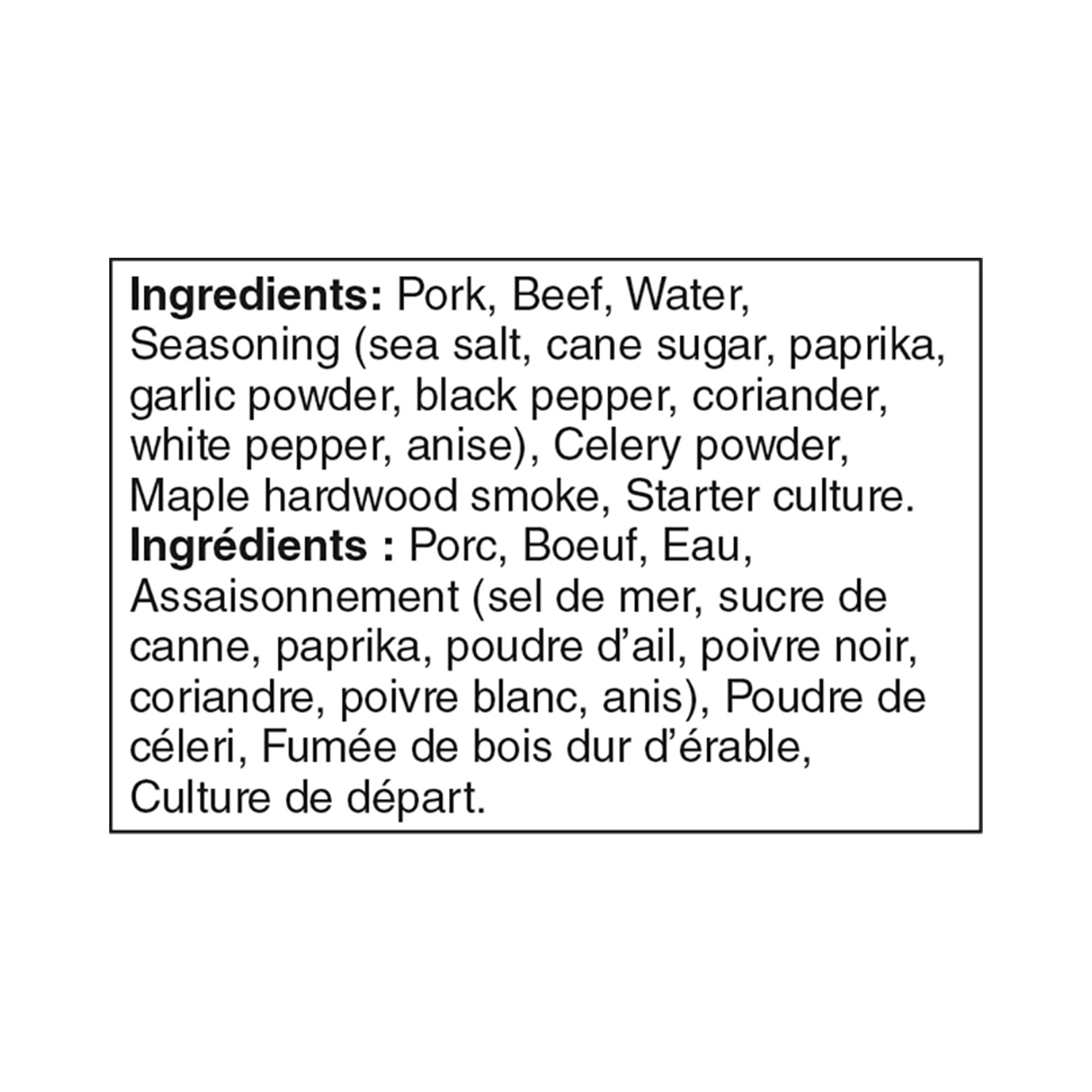 Bâtonnets de pepperoni original Naturellement Great Value
