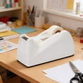 thumbnail image 2 of Sentmoon Packing Tape Dispenser Tape Dispensers Tape Dispenser Equipped with Antiskid Base and Blades Smooths Rollers Suitable for Tape Cutters with A Width within 18mm, 2 of 7