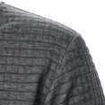 thumbnail image 4 of RXIRUCGD Man Solid Color Zipper Stand Collar Hoodie Coat, Dark Gray, Size: L, 4 of 6