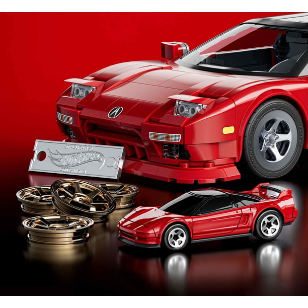 Mattel Brick Shop Hot Wheels '90 Acura NSX Building Toy (876