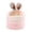 Rose, variante sur CBFFDC Nid de Hamster Confortable Petit Lit de Couchage Hamster Hiver Chaud Lavable Peluche Douce Maison pour Cochon d'Inde Écureuil Non Décolorant