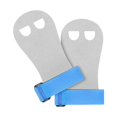thumbnail image 3 of Lipstore Kids Gymnastic Hand Grips Breathable Gloves for Workout Exercise Accessories L Blue, 3 of 8