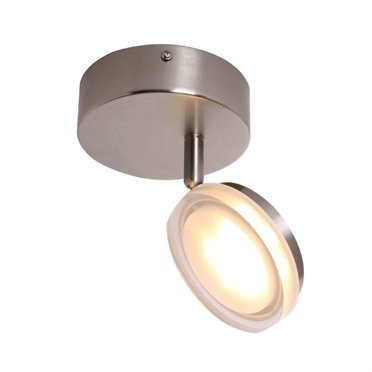 Xtricity - 1 Plafonnier avec LED Intégrée, Largeur 5.90 Pieds', de la Collection Anita, Nickel