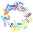 thumbnail image 3 of LYUMO Snap Hooks For DIY Handmade Crafts, Plastic Key Chain Clip Hooks Cute Snap Clip Hooks For House For Family, 3 of 8